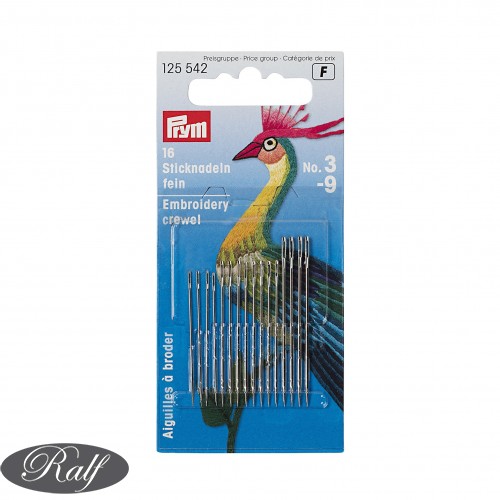 Set Ace fine broderie (nr. 3-9) - Prym 125542